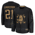 Custom #21 Black ANA Hockey Shirt Top