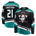 Custom #21 Black ANA Hockey Shirt Top