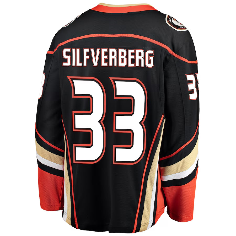 Custom #33 Black ANA Hockey Shirt Top