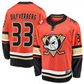 Custom #33 Orange ANA Hockey Shirt Top