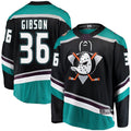 Custom #36 Black ANA Hockey Shirt Top