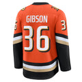 Custom #36 Orange ANA Hockey Shirt Top