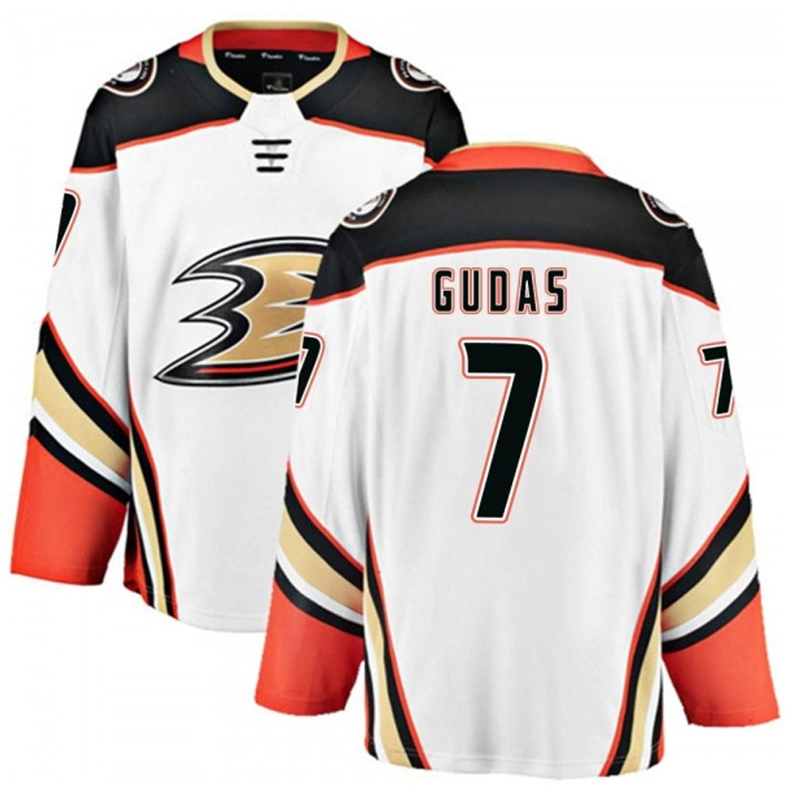 Custom #7 White ANA Hockey Shirt Top