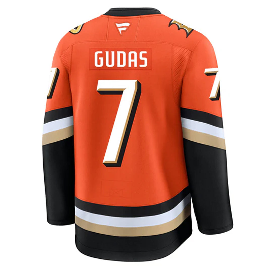 Custom #7 Orange ANA Hockey Shirt Top