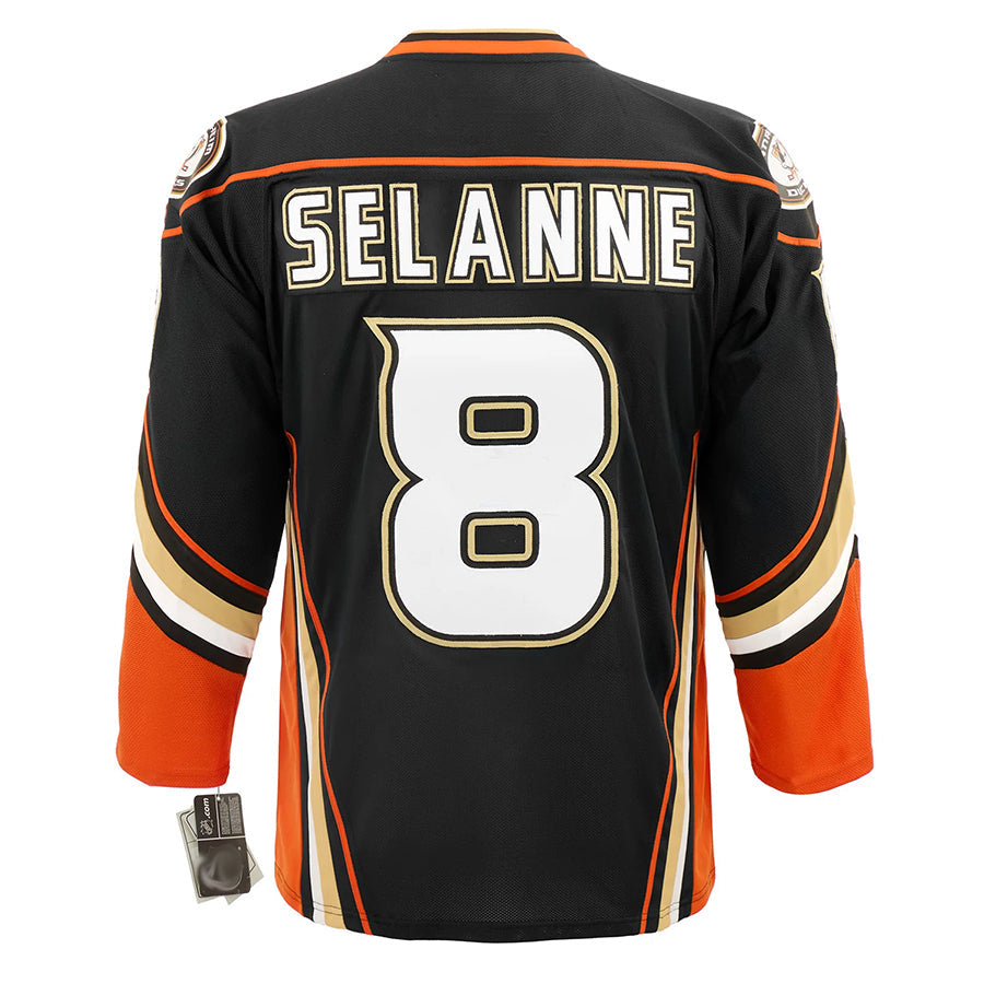 Custom #8 Black ANA Hockey Shirt Top