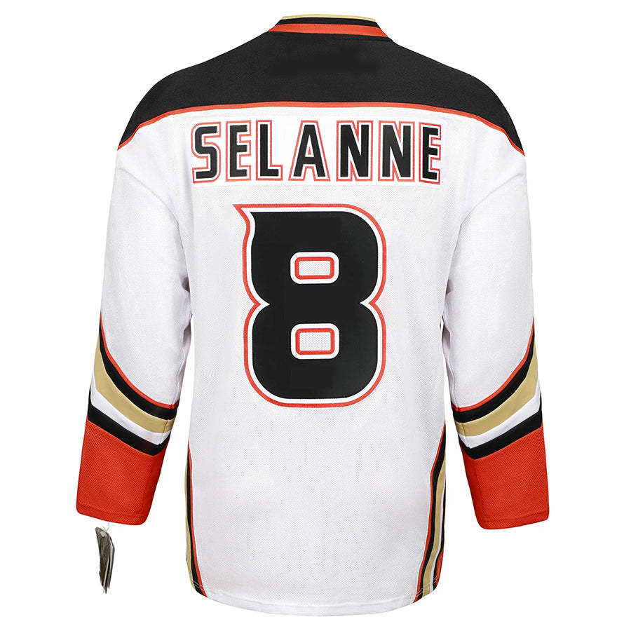 Custom #8 White ANA Hockey Shirt Top