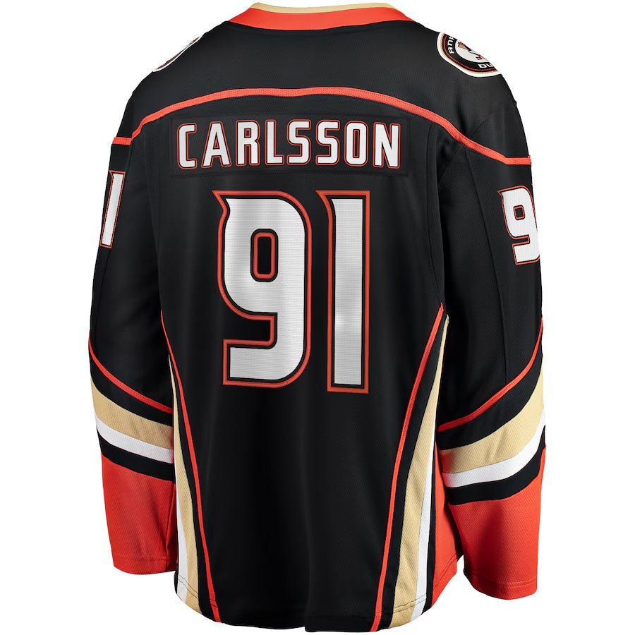 Custom #91 Black ANA Hockey Shirt Top