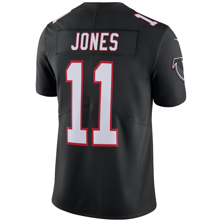 Custom #11 Black ATL Football Shirt Top