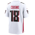 Custom #18 White ATL Football Shirt Top
