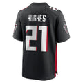 Custom #21 Black ATL Football Shirt Top