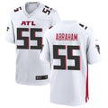 Custom #55 White ATL Football Shirt Top