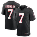 Custom #7 Black ATL Football Shirt Top