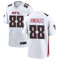 Custom #88 White ATL Football Shirt Top