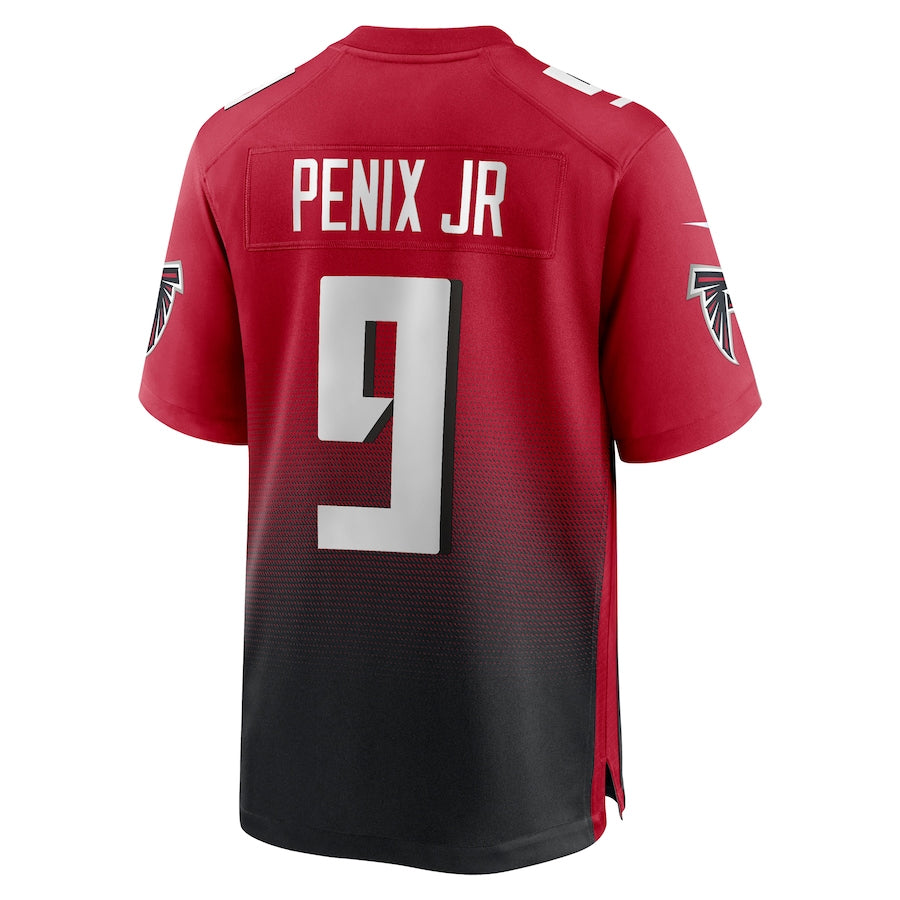 Custom #9 Red ATL Football Shirt Top