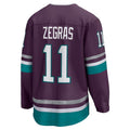 Custom #11 Purple ANA Hockey Shirt Top