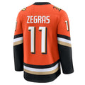 Custom #11 Orange ANA Hockey Shirt Top