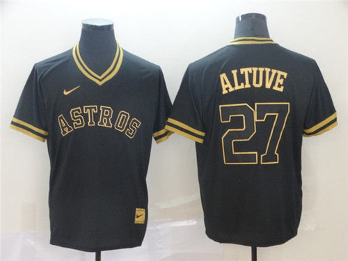 Custom #0 ALTUVE Retro Stitched Baseball Jersey - Classic Edition