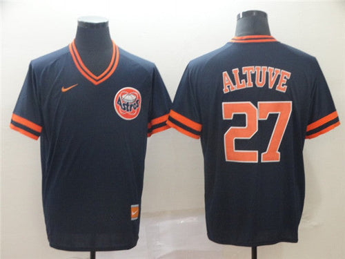 Custom #0 ALTUVE Retro Stitched Baseball Jersey - Classic Edition