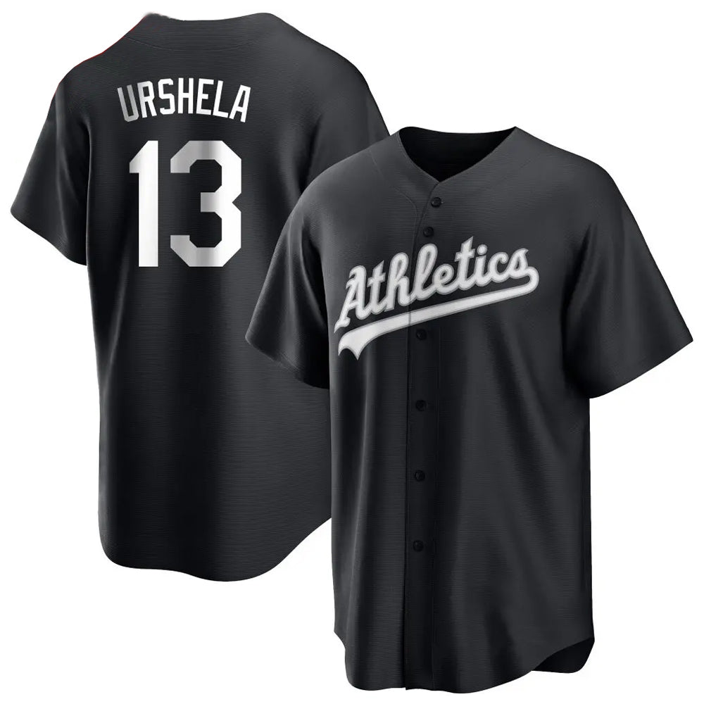 Custom #13 Black OAK Baseball Shirt Top