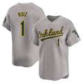Custom #1 Gray OAK Baseball Shirt Top
