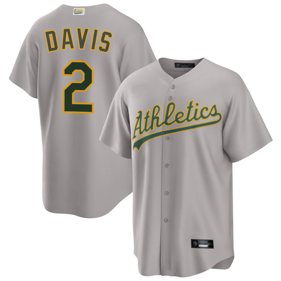 Custom #2 Gray OAK Baseball Shirt Top