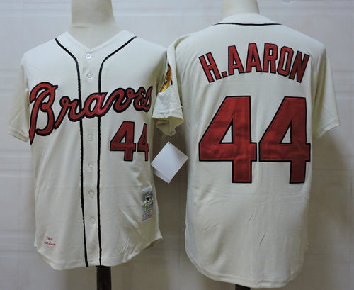Custom #0 AARON Retro Stitched Baseball Jersey - Classic Edition