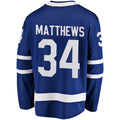 T.Maple Leafs #34 Auston Matthews Supporters Branded Breakaway Player Jersey Blue Stitched American Hockey Jerseys