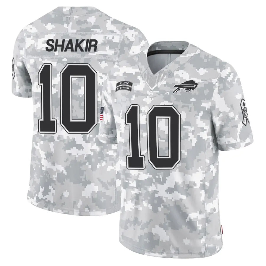 Custom #10 BUF Football Shirt Top