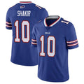Custom #10 Royal BUF Football Shirt Top