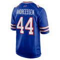 Custom #44 Royal BUF Football Shirt Top