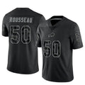 Custom #50 Black BUF Football Shirt Top