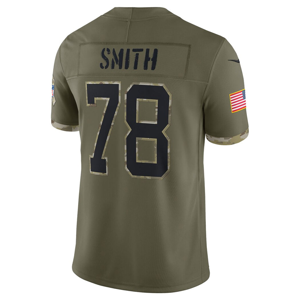 Custom #78 Olive BUF Football Shirt Top
