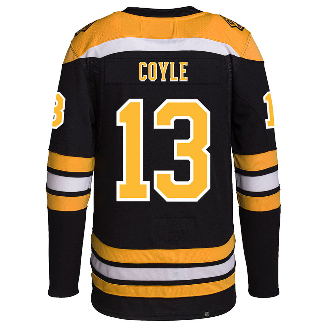 Custom #13 Black BOS Hockey Shirt Top
