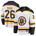 Custom #26 White BOS Hockey Shirt Top