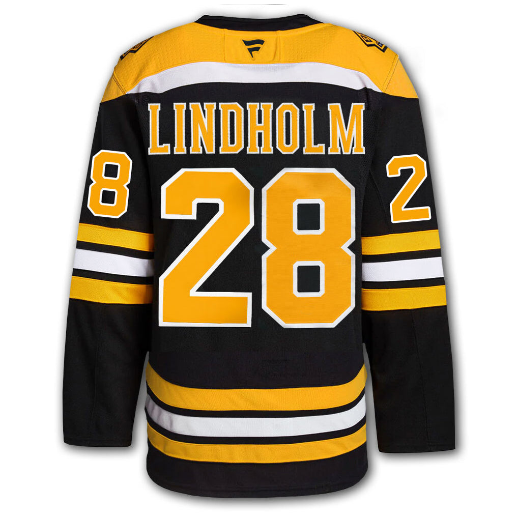 Custom #28 Black BOS Hockey Shirt Top