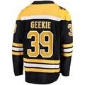 Custom #39 Black BOS Hockey Shirt Top