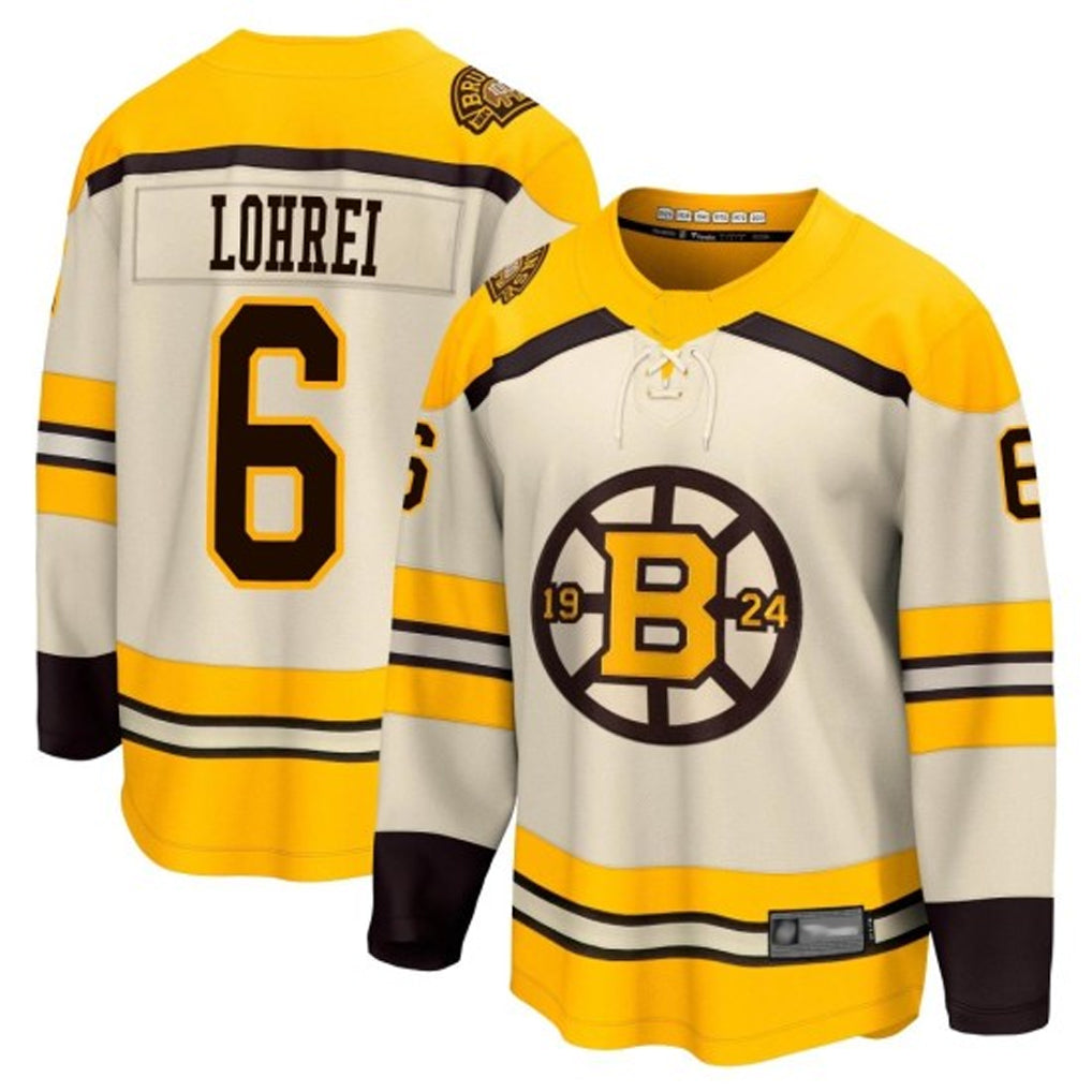 Custom #6 BOS Hockey Shirt Top