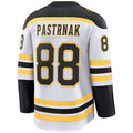 Custom #88 White BOS Hockey Shirt Top