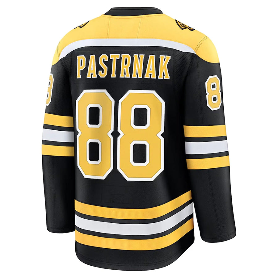 Custom #88 Black BOS Hockey Shirt Top