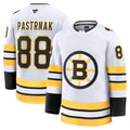 Custom #88 White BOS Hockey Shirt Top