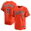 Custom #11 Orange BAL Baseball Shirt Top