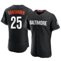 Custom #25 Black City Connect BAL Baseball Shirt Top