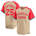 Custom #25 Cream All Star BAL Baseball Shirt Top