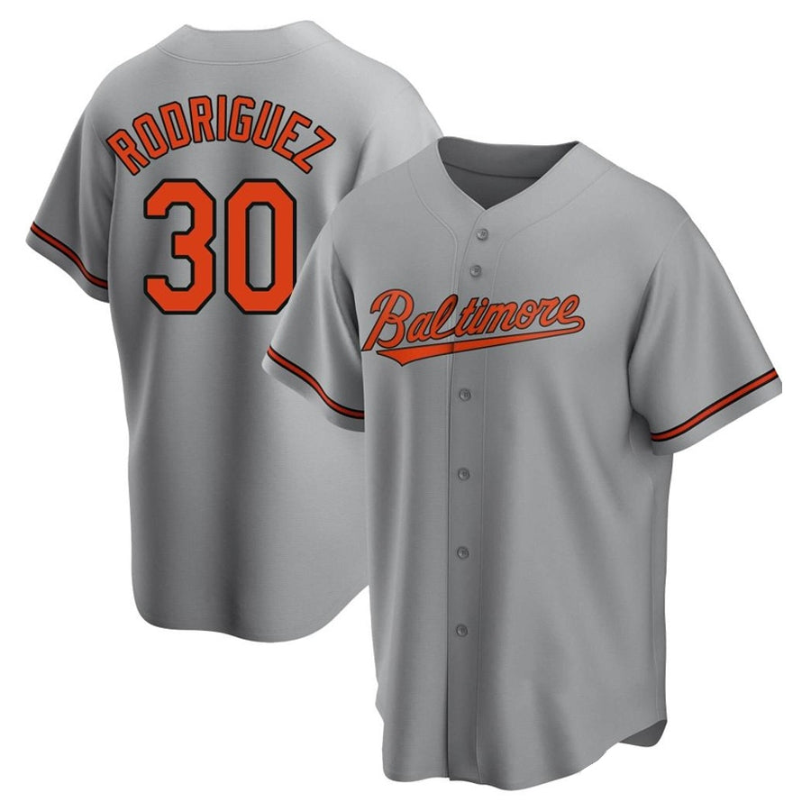 Custom #30 Gray BAL Baseball Shirt Top