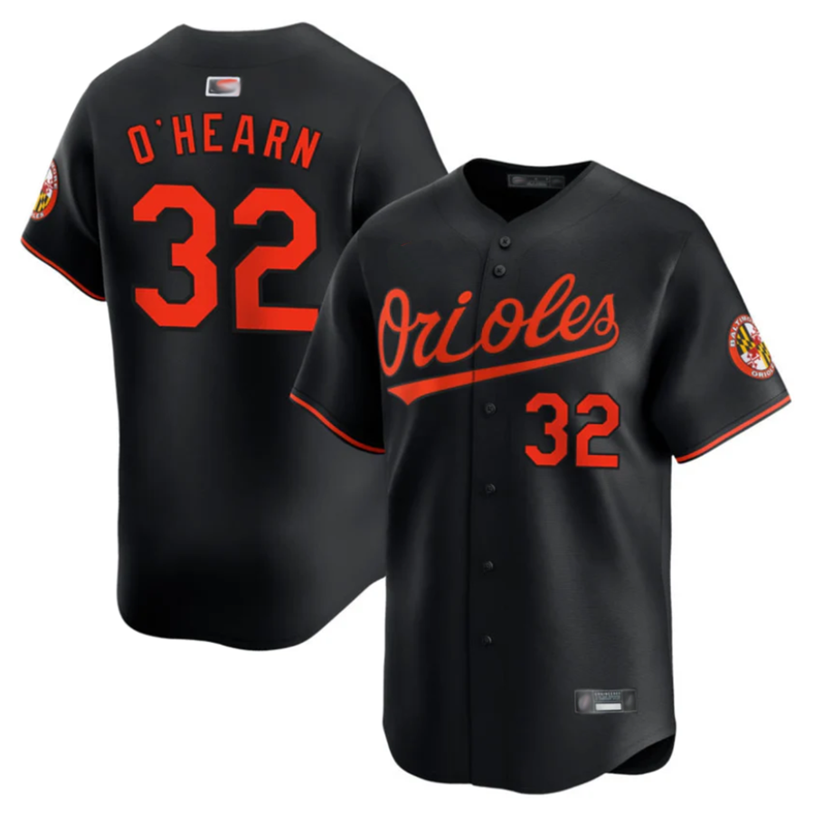 Custom #32 Black BAL Baseball Shirt Top