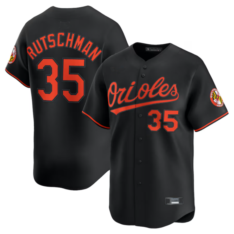 Custom #35 Black BAL Baseball Shirt Top