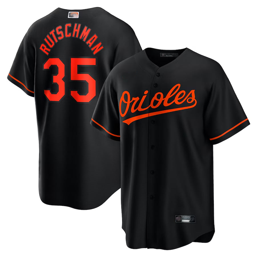 Custom #35 Black BAL Baseball Shirt Top