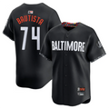 Custom #74 Black City Connect BAL Baseball Shirt Top