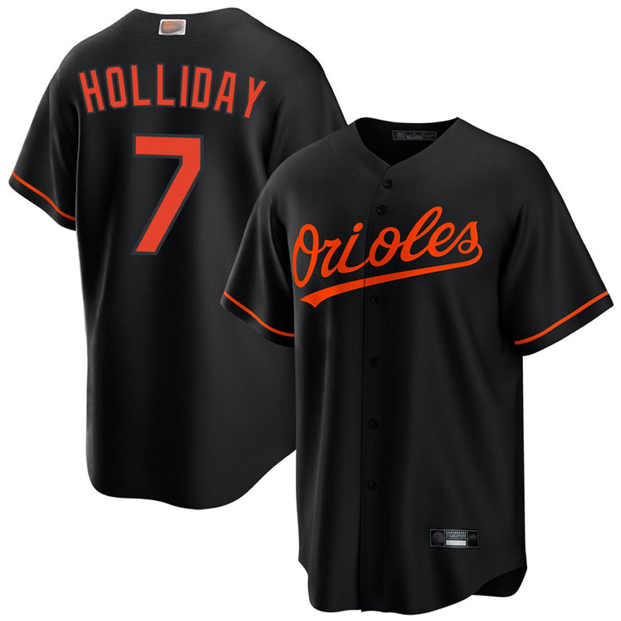 Custom #7 Black BAL Baseball Shirt Top