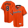 Custom #8 Orange BAL Baseball Shirt Top